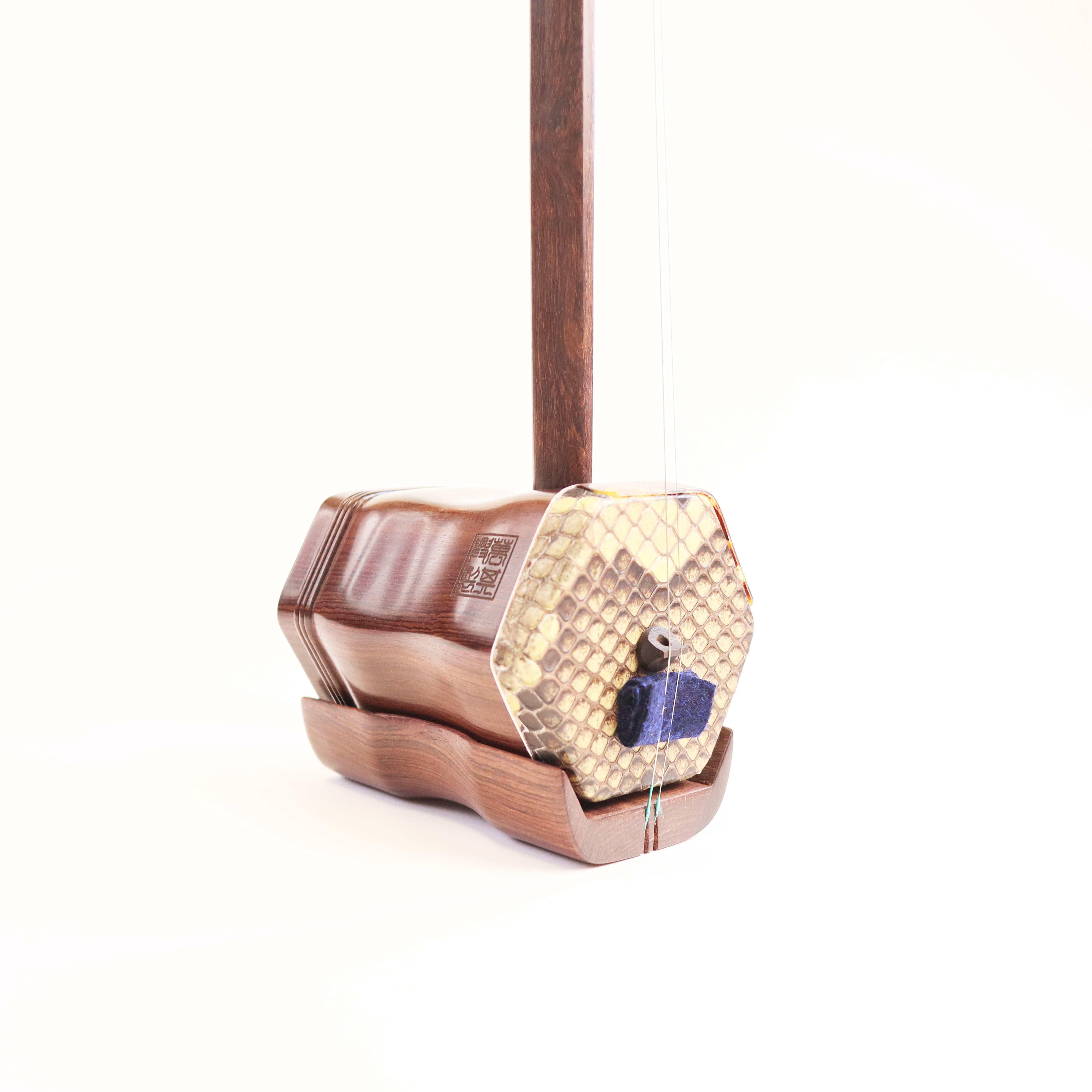 萬其興清拋老紅木簽名二胡| 眺樂中樂樂器專門店