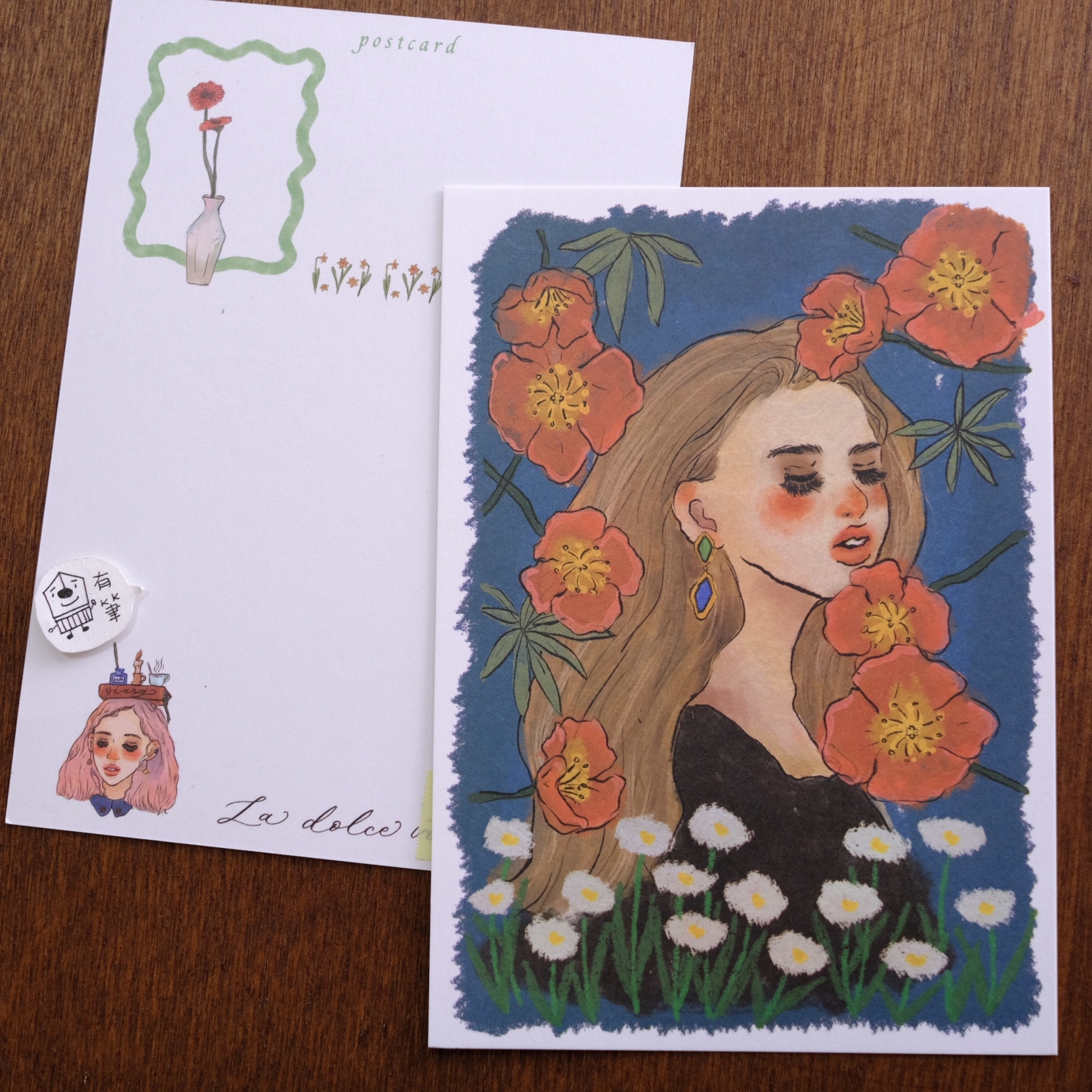 你是盛放的花季 明信片｜甜蜜生活 la dolce vita 臺灣