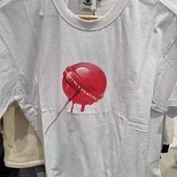 [S] DYSFUNCT TOO SWEET BUT CUTE SHORT SLEEVE T-SHIRT,WHITE/RED, T-REDC WS [FINAL SALE] (SDY57)