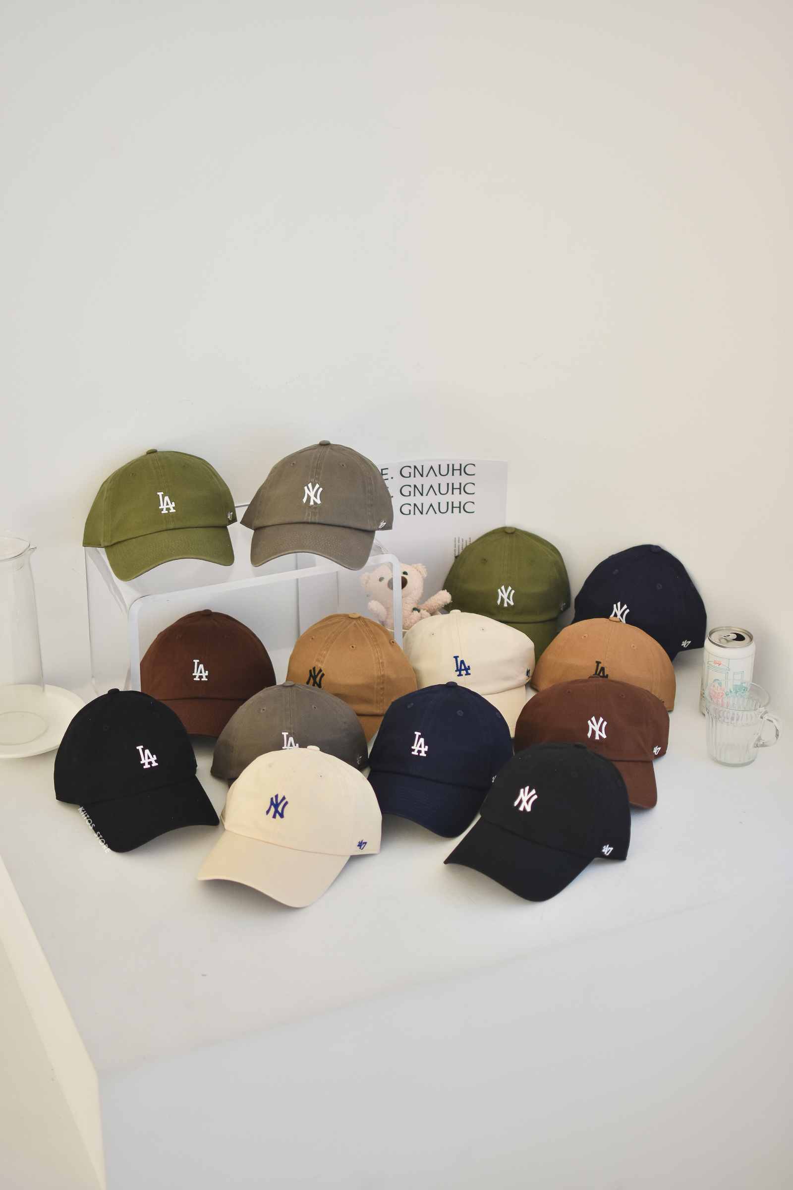 【現貨】MLB Korea ' 47 Brand  Cap 老帽 洋基 道奇