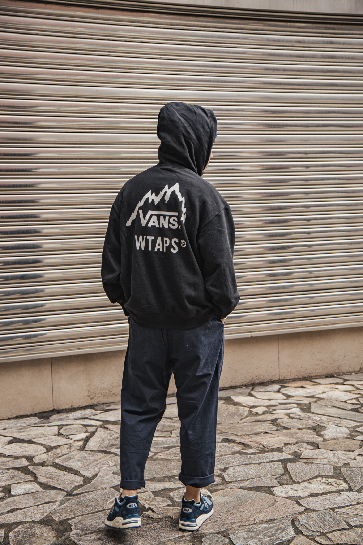 Wtaps X Vans Vault Pullover Hoodie 帽T 黑色| FLOMMARKET