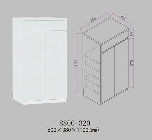 🌟包送裝🌟 8800系列 亮光白色鞋櫃系列 (8800-320)(8800-330)(8800-331)(8800-333)(8800-239)