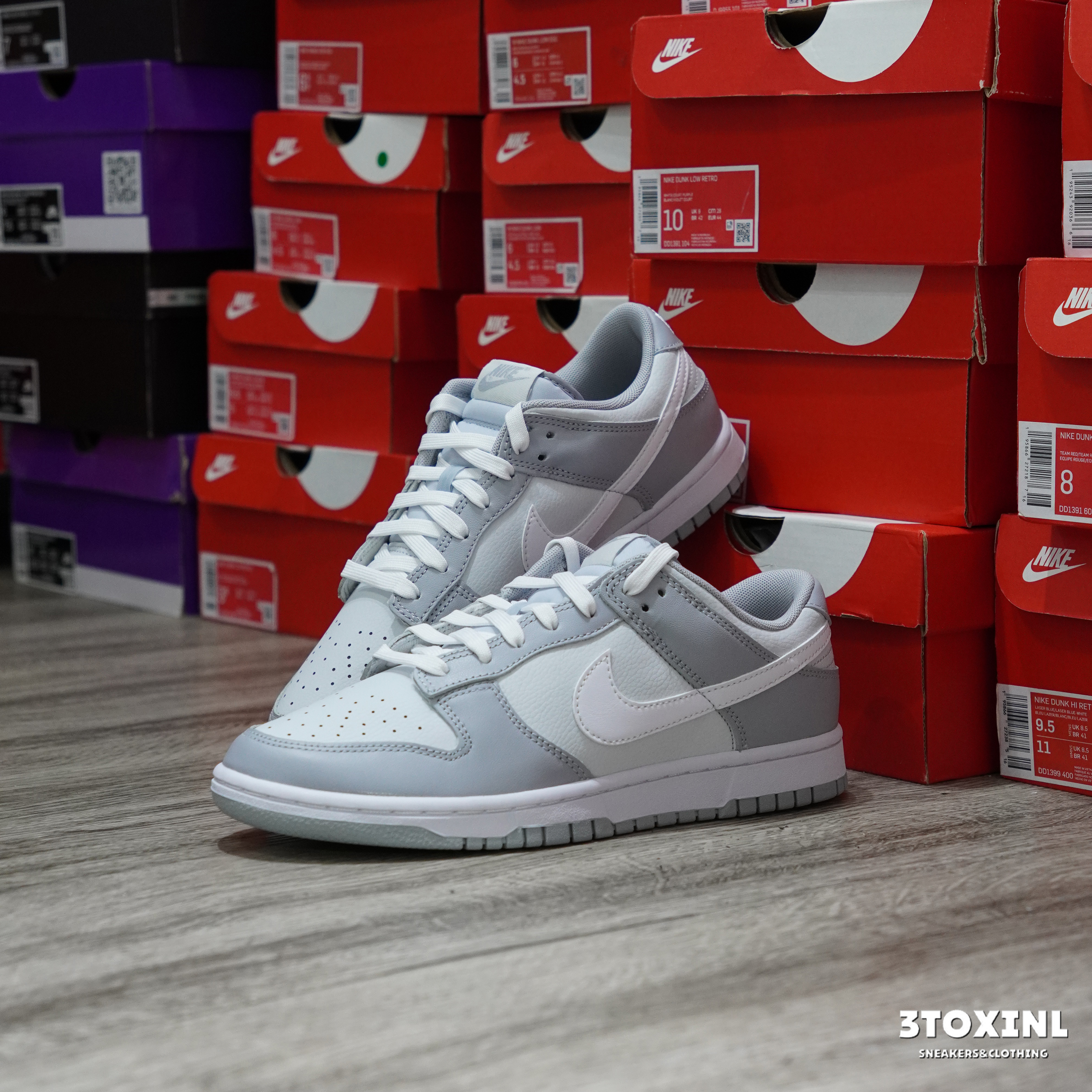 (現貨) Nike Dunk Low - Two Tone Grey