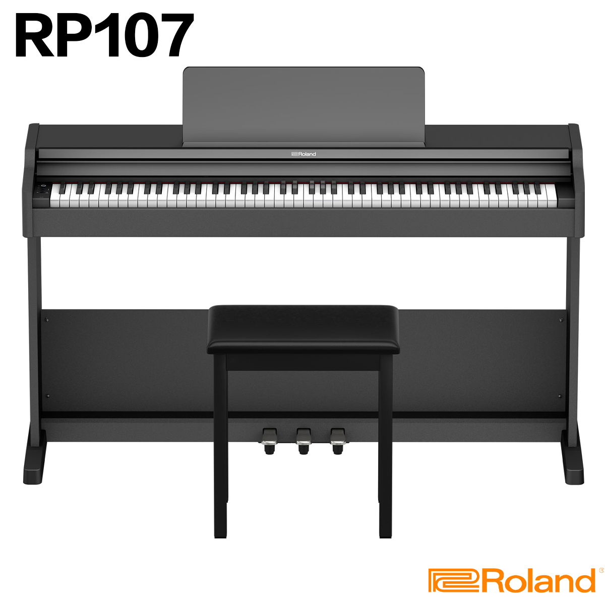 特價出清 Roland RP107 88鍵 滑蓋式/藍牙/app連接 電鋼琴
