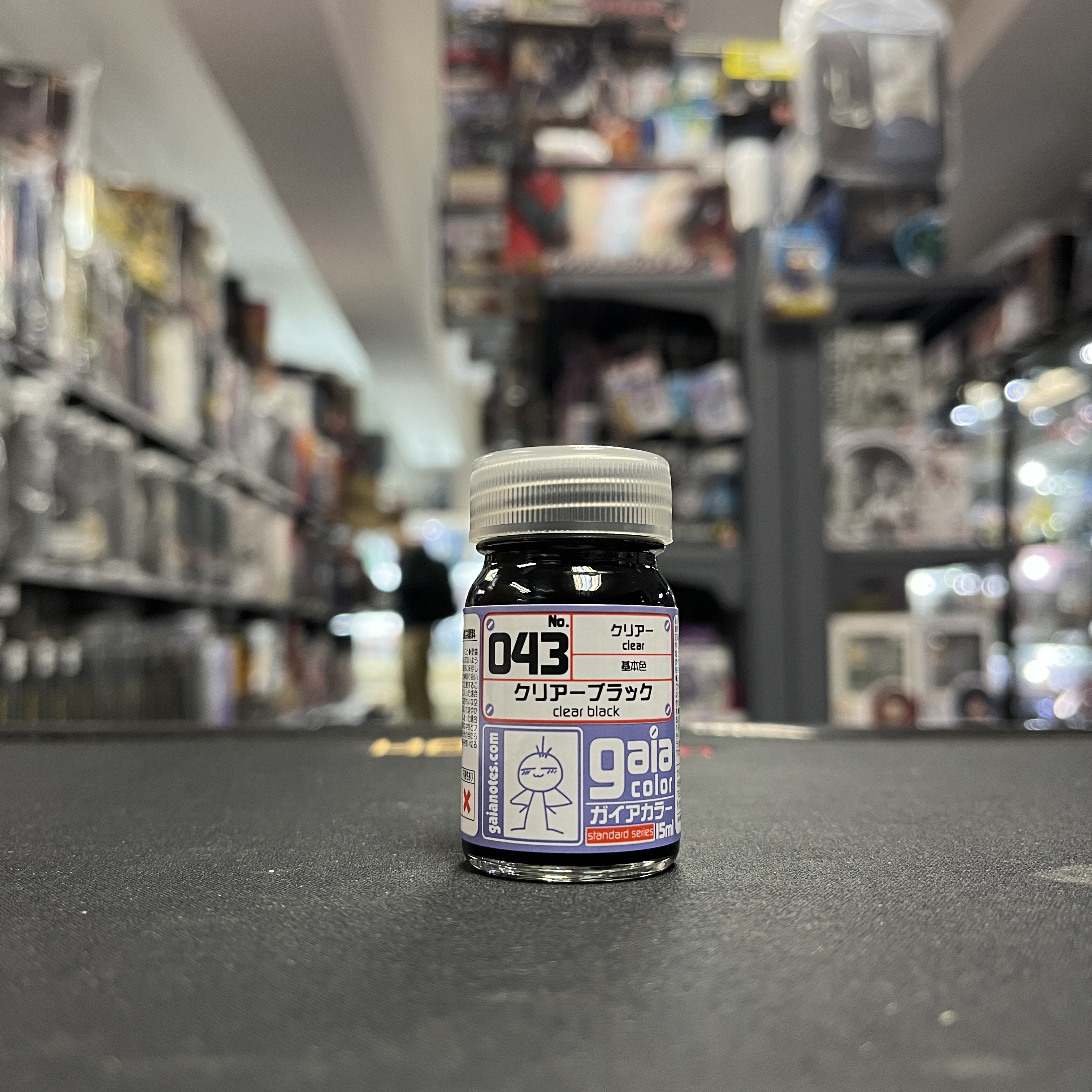 GAIA GA-043 透明黑色(光澤) CLEAR BLACK_