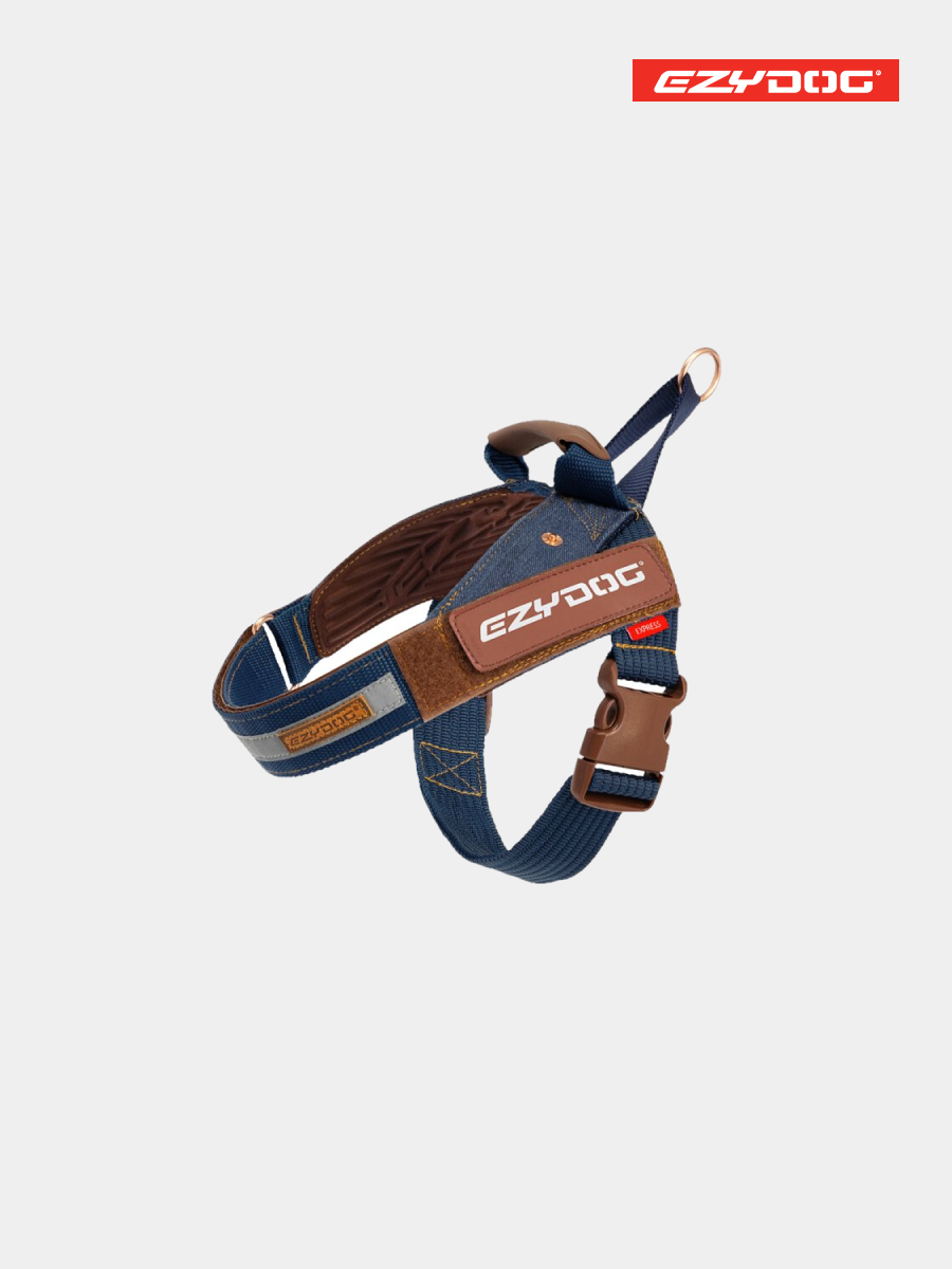 【澳洲EZYDOG】秒穿胸背帶｜丹寧