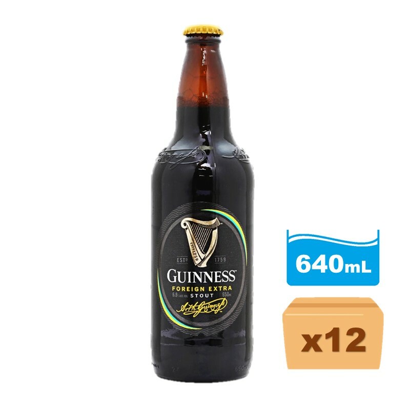 健力士啤酒 (大樽裝) 650ml x12樽