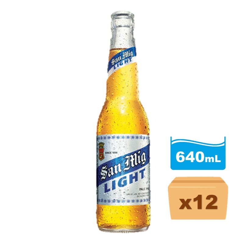 生力清啤 (大樽裝) 640ml x12樽