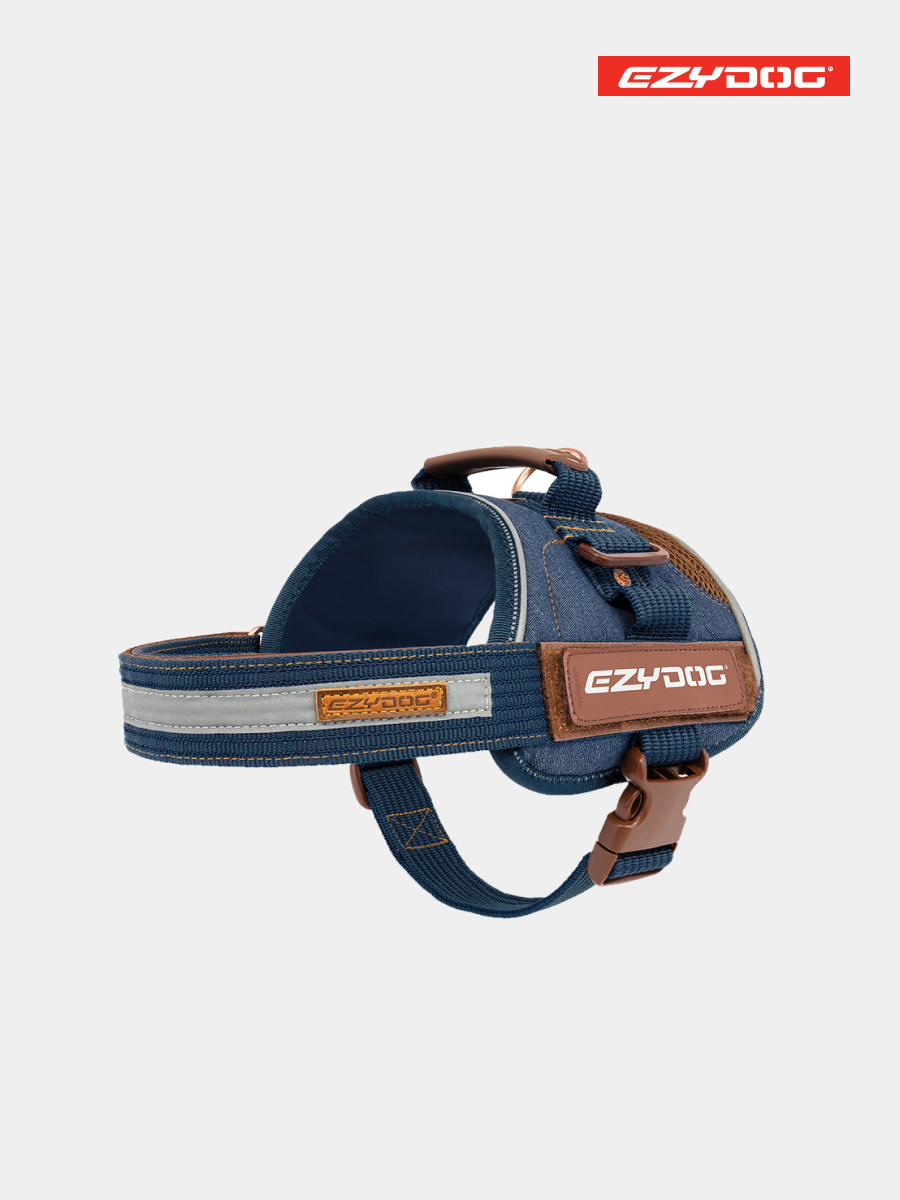 【澳洲EZYDOG】終極胸背帶｜丹寧