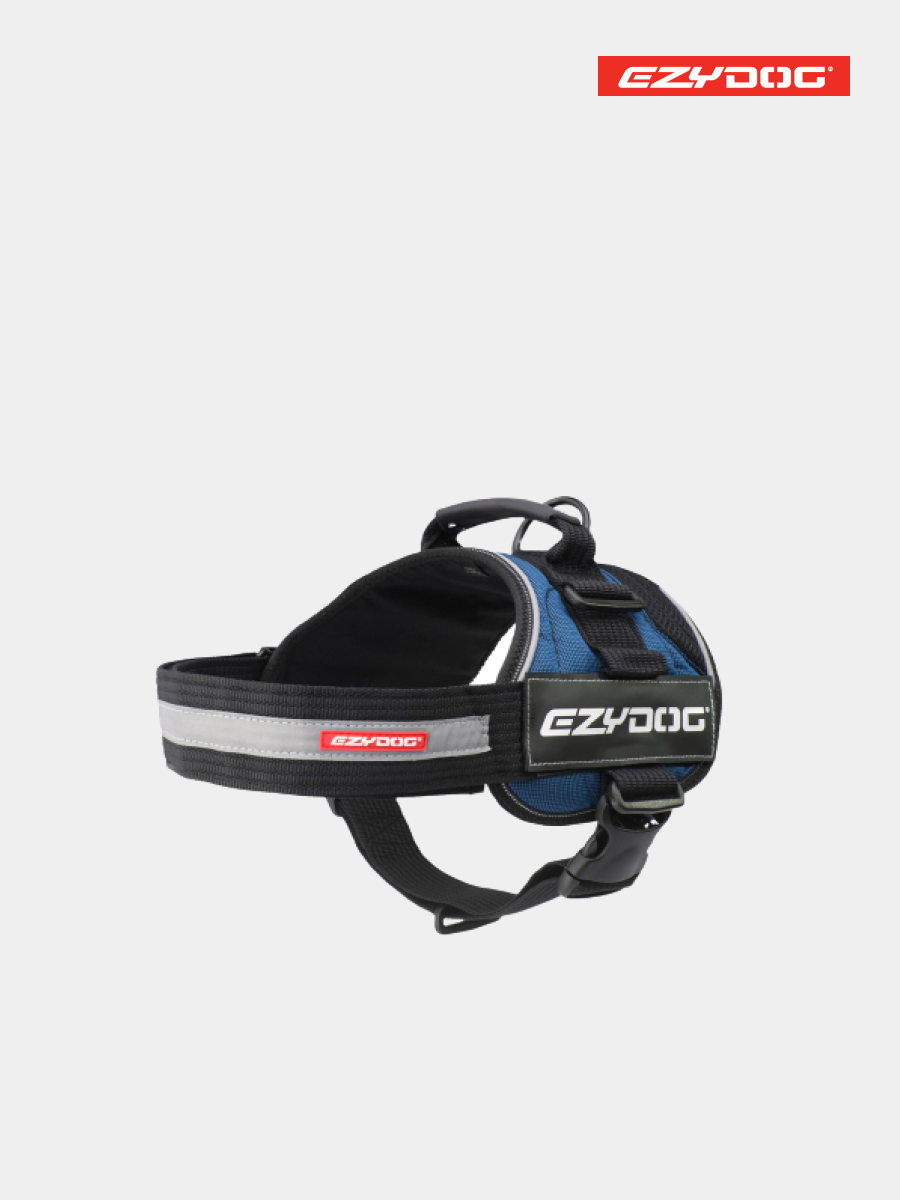 【澳洲EZYDOG】終極胸背帶｜寶石藍