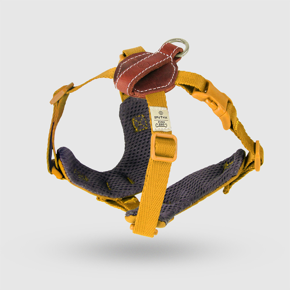 SPUTNIK - 寵物胸背帶 Harness 黃