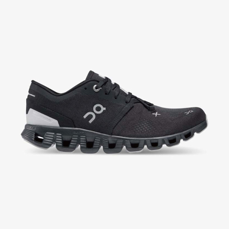 RUN | On Cloud X 3 - Black (M) 男裝輕量運動跑步鞋