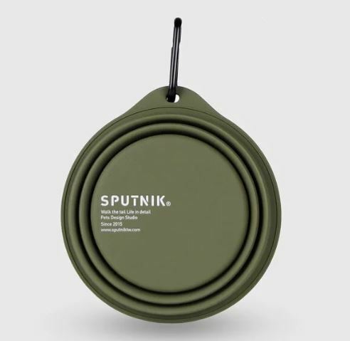SPUTNIK - 寵物折疊碗 Collapsible Bowl - 綠