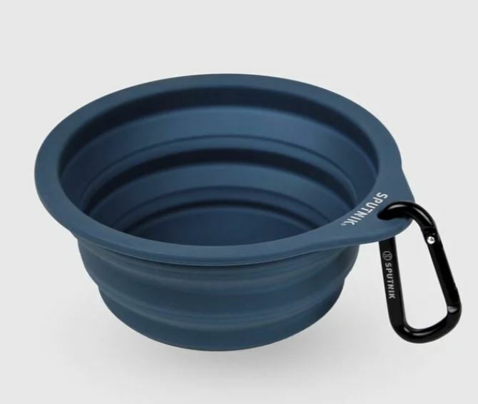 SPUTNIK - 寵物折疊碗 Collapsible Bowl - 藍