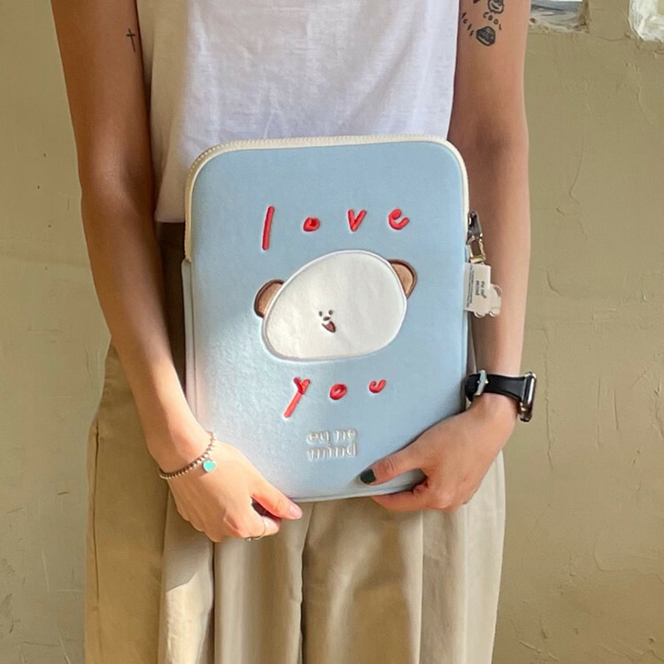 EUNE MIND Sky Blue 11/13/15” Laptop Pouch Case 電腦袋