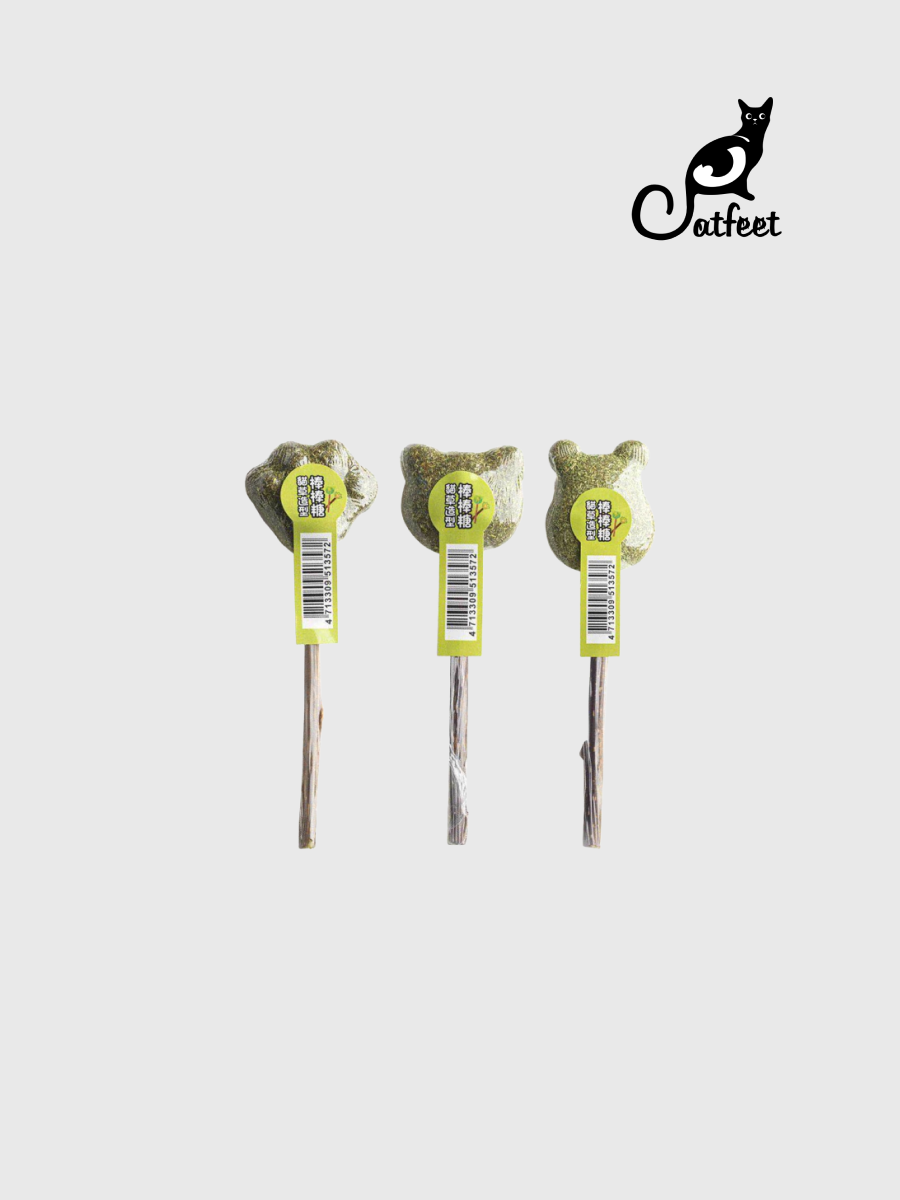 【Catfeet】茨木草 - 貓草造型棒棒糖 (造型隨機)