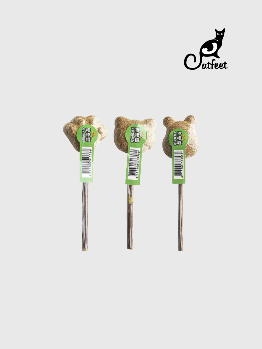 【Catfeet】茨木草 - 木天蓼造型棒棒糖 (造型隨機)
