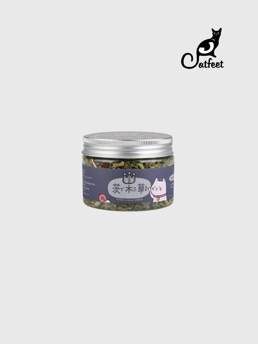 【Catfeet】茨木草｜特級貓薄荷 銀罐 小 110ml