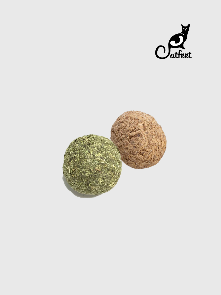 【Catfeet】茨木草 - 貓薄荷健身球 / 木天蓼紓壓球