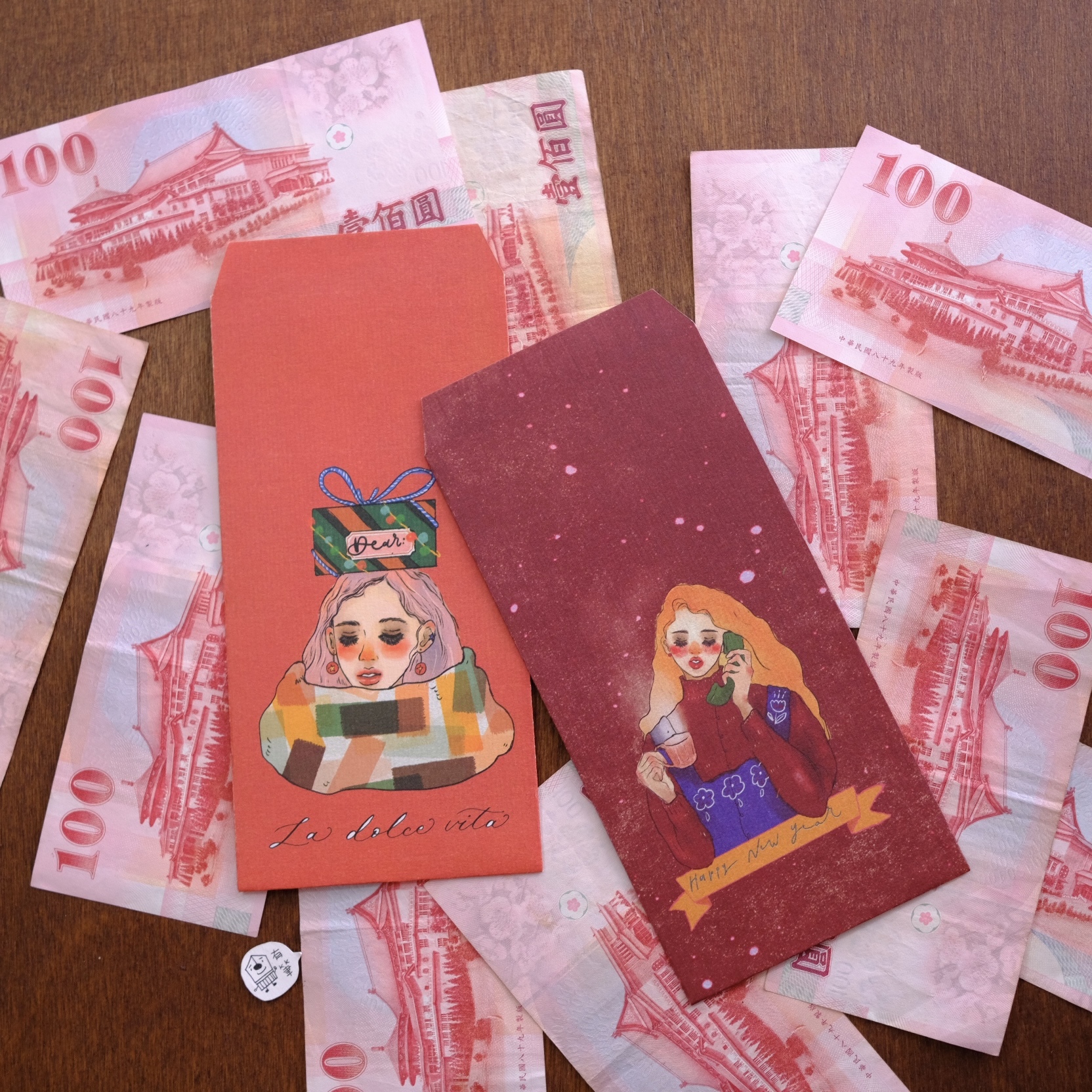 新年發財 喜氣洋洋紅包袋｜甜蜜生活 la dolce vita 臺灣