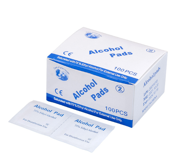 75度一次性酒精棉 Alcohol Pads (100pcs)