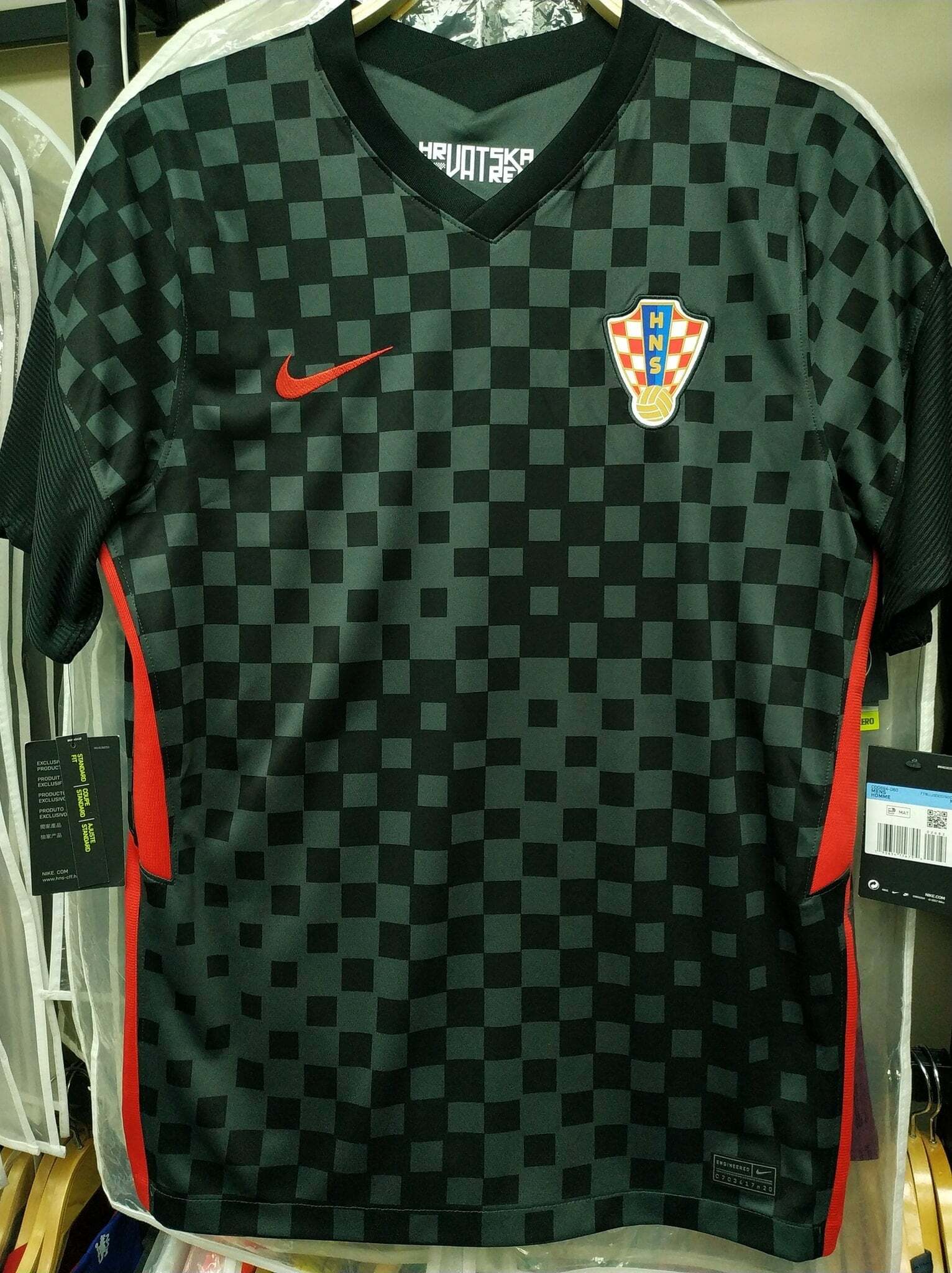 20-22克羅地亞國家隊作客摩迪球迷版球衣
