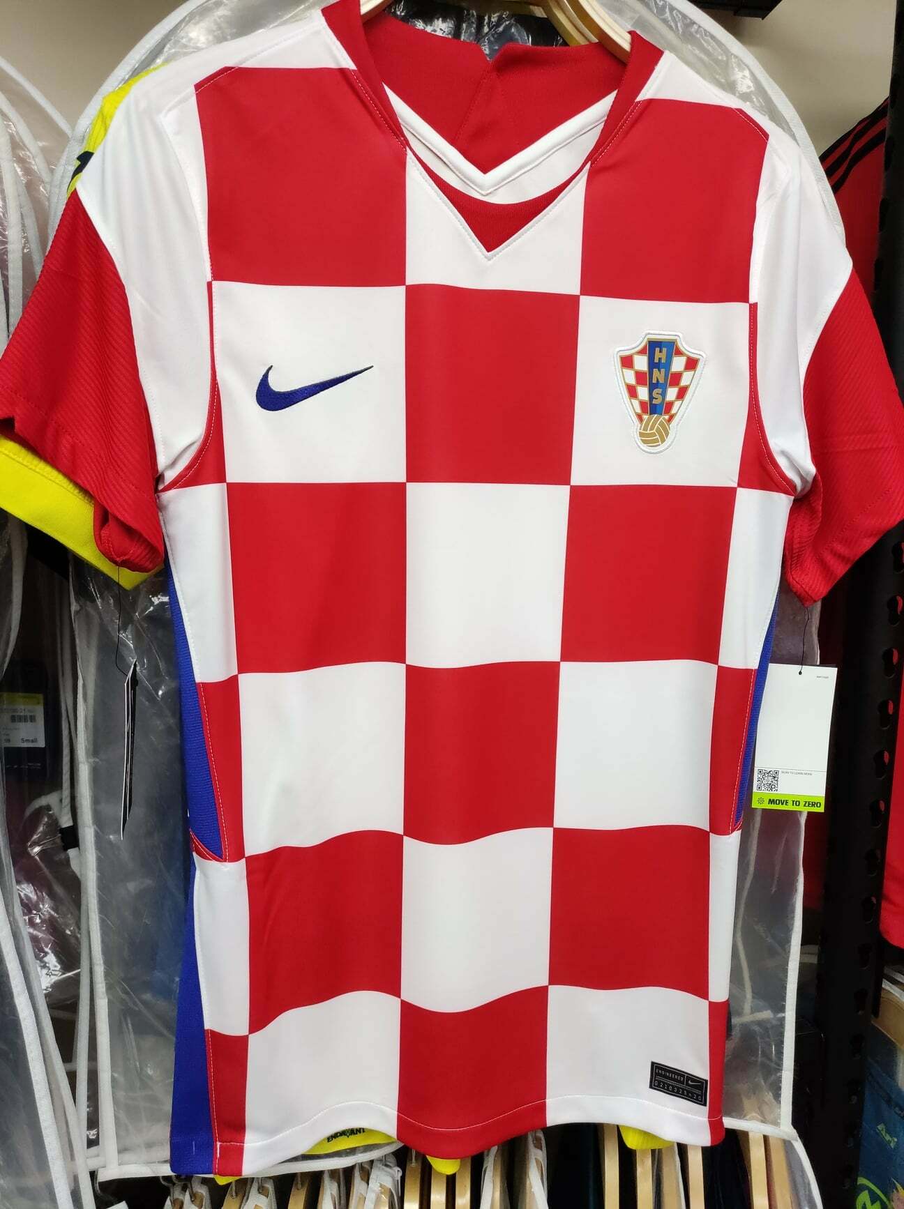 20-22克羅地亞國家隊主場摩迪球迷版球衣