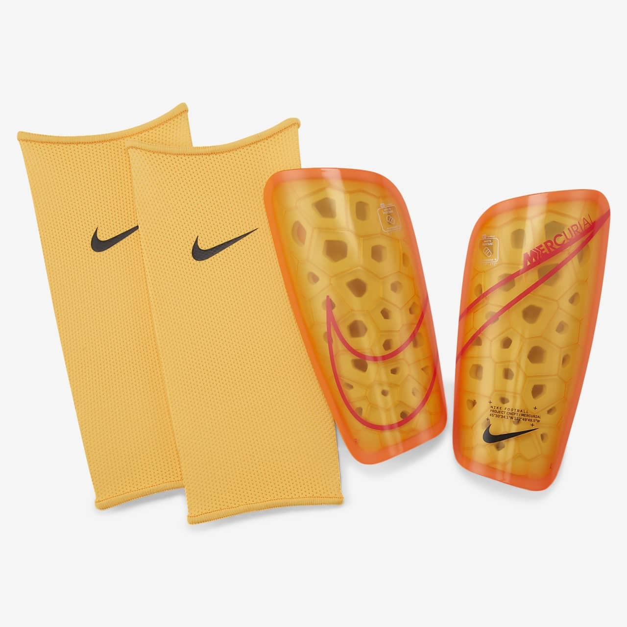 NIKE MERCURIAL LITE 護脛 (PAD) 橙色