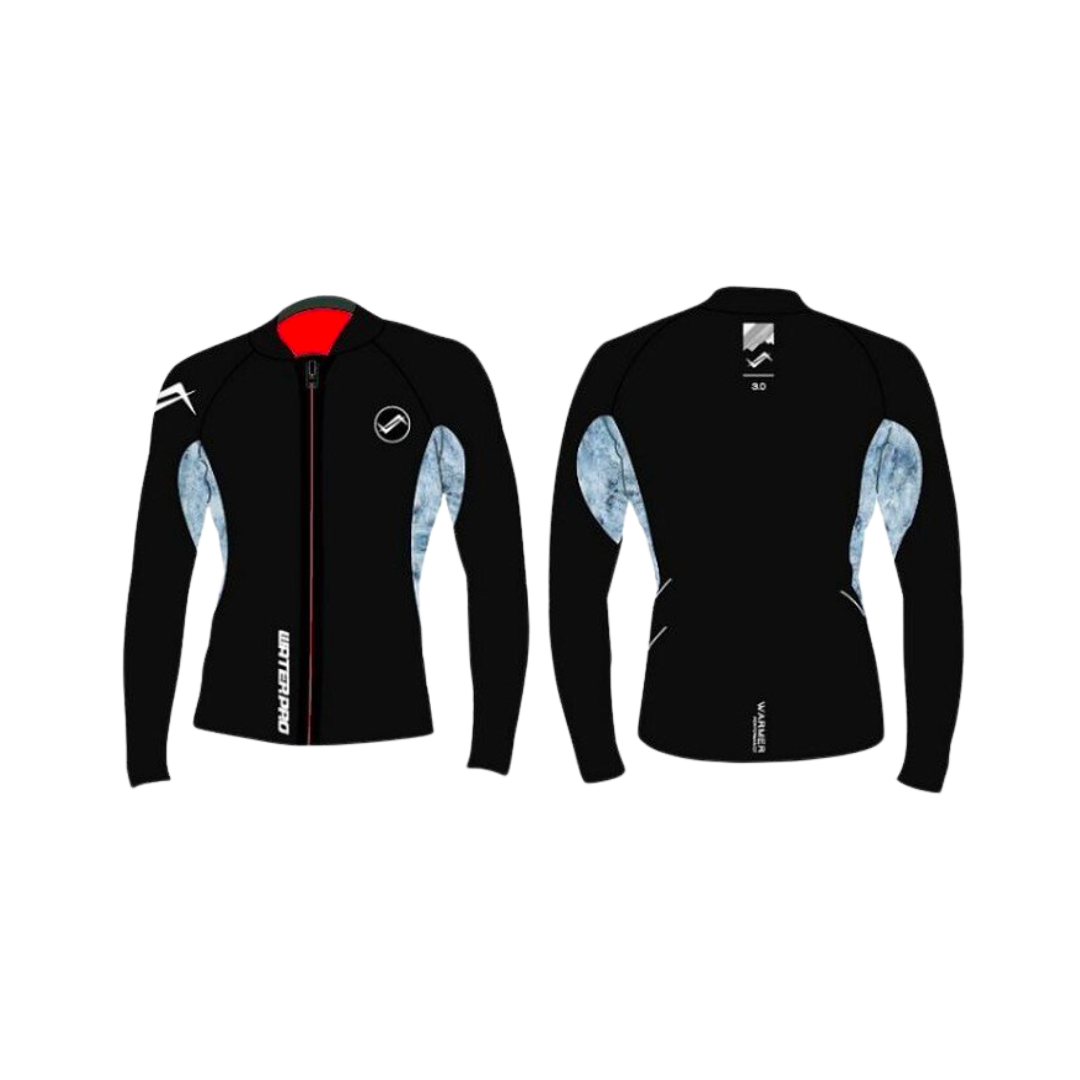 (停產) 香港Water Pro 3mm潛水衣夾克外套 大理石紋