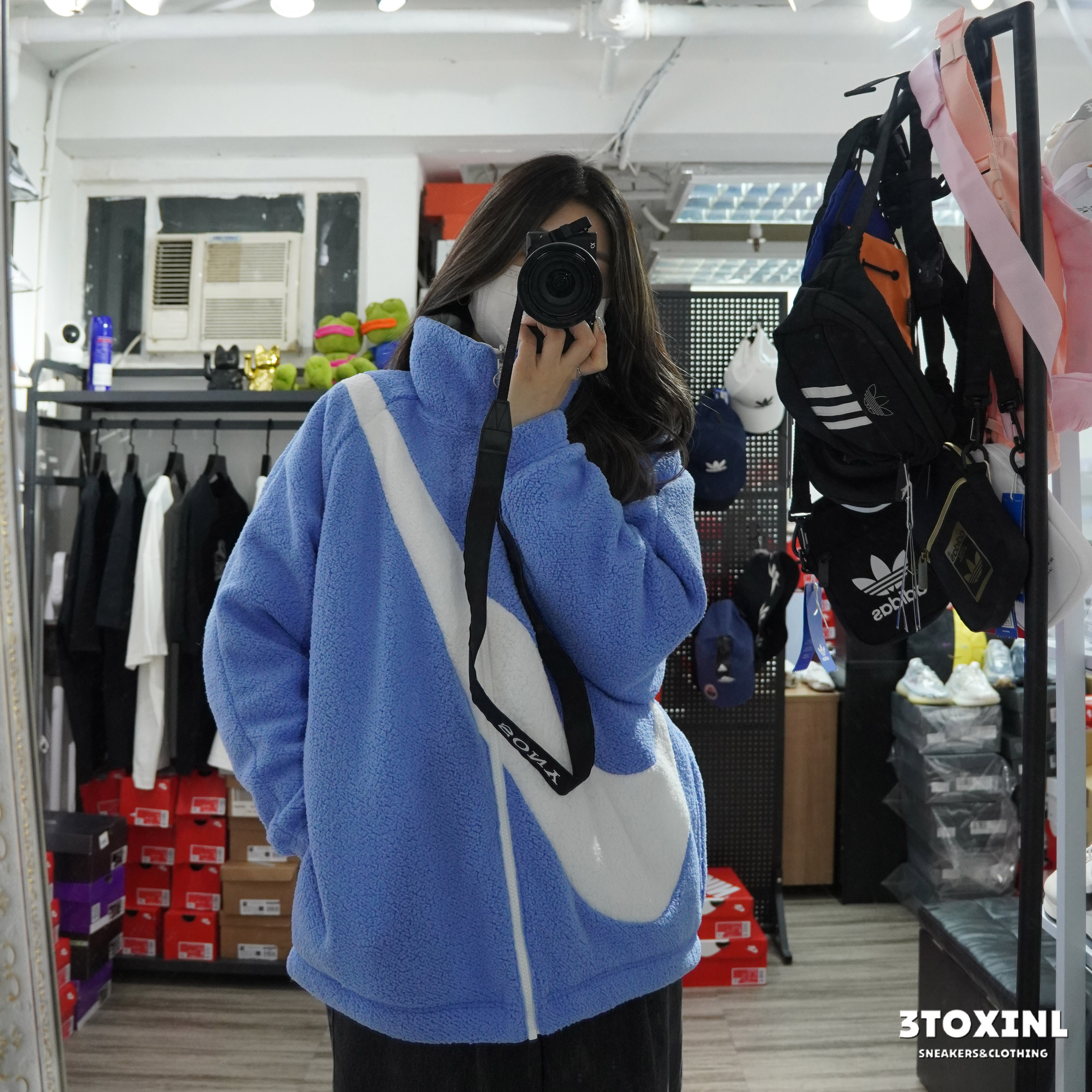 (預訂) Nike Big Swoosh Jacket (雙面)