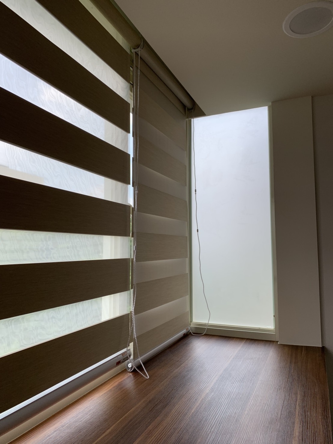 香檳金調光捲簾 加強遮光