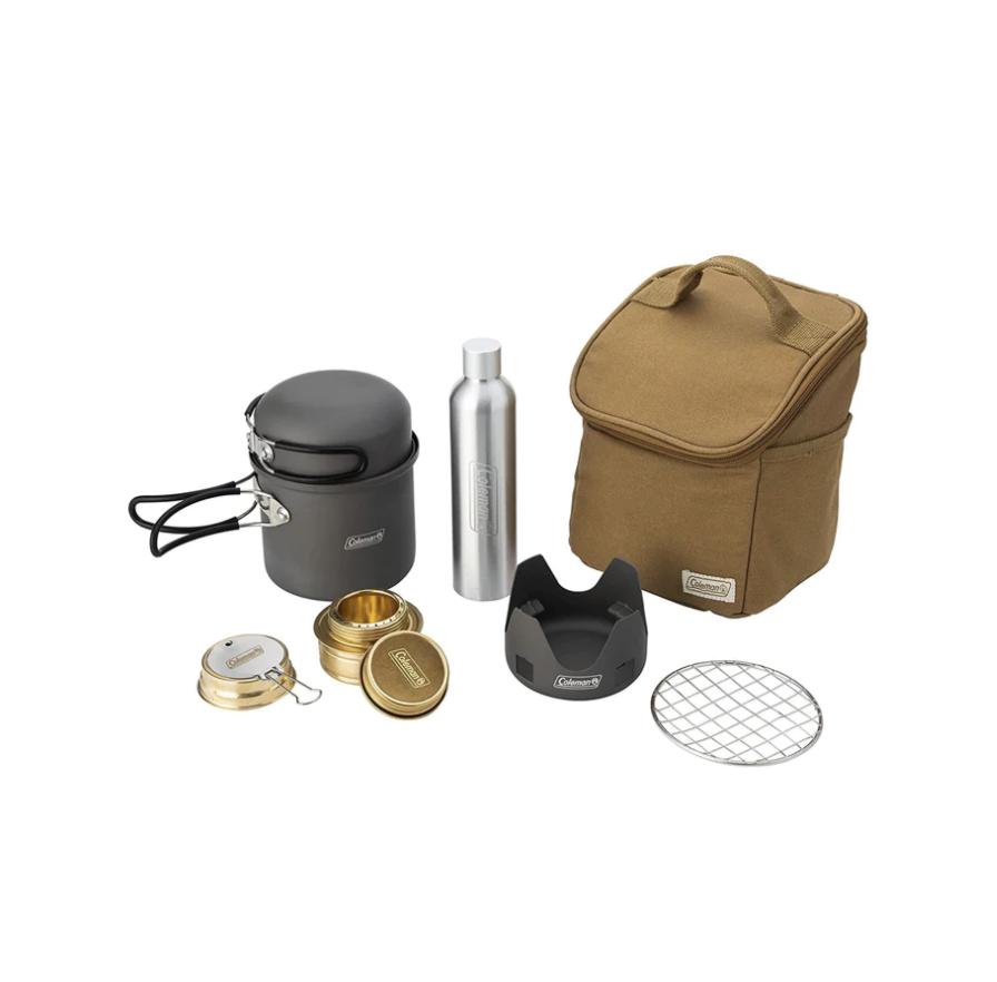 Coleman Compact Alcohol Burner & Cooker Set 酒精爐連易潔鍋具套裝