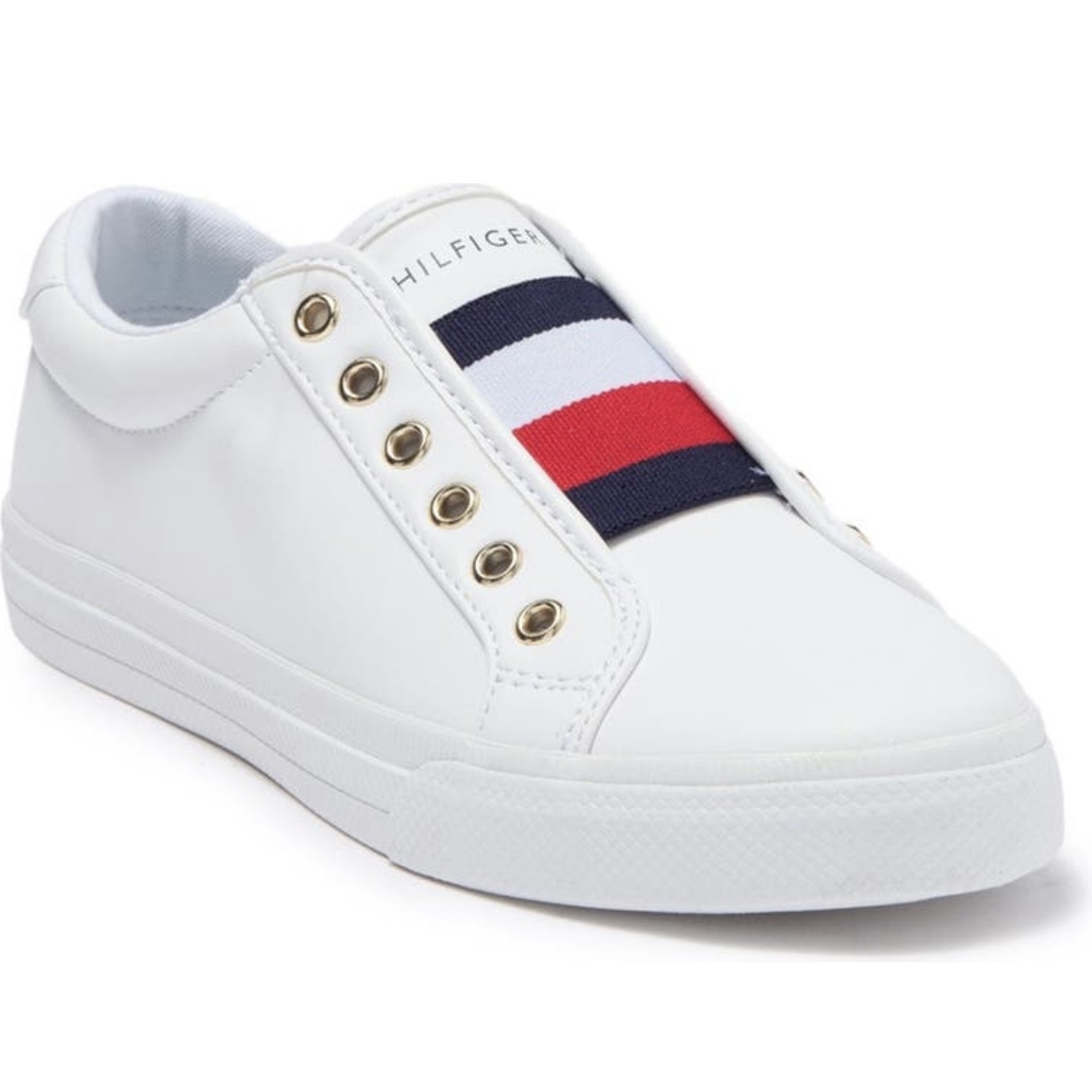 [特價] Tommy Hilfiger - 小白鞋👟無鞋帶款 Classic色