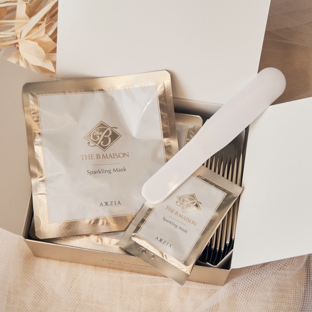 THE B MAISON Sparkling Mask 1箱 THE B MAISON スパークリングマスク (炭酸パック) 10包-エステ化粧品の