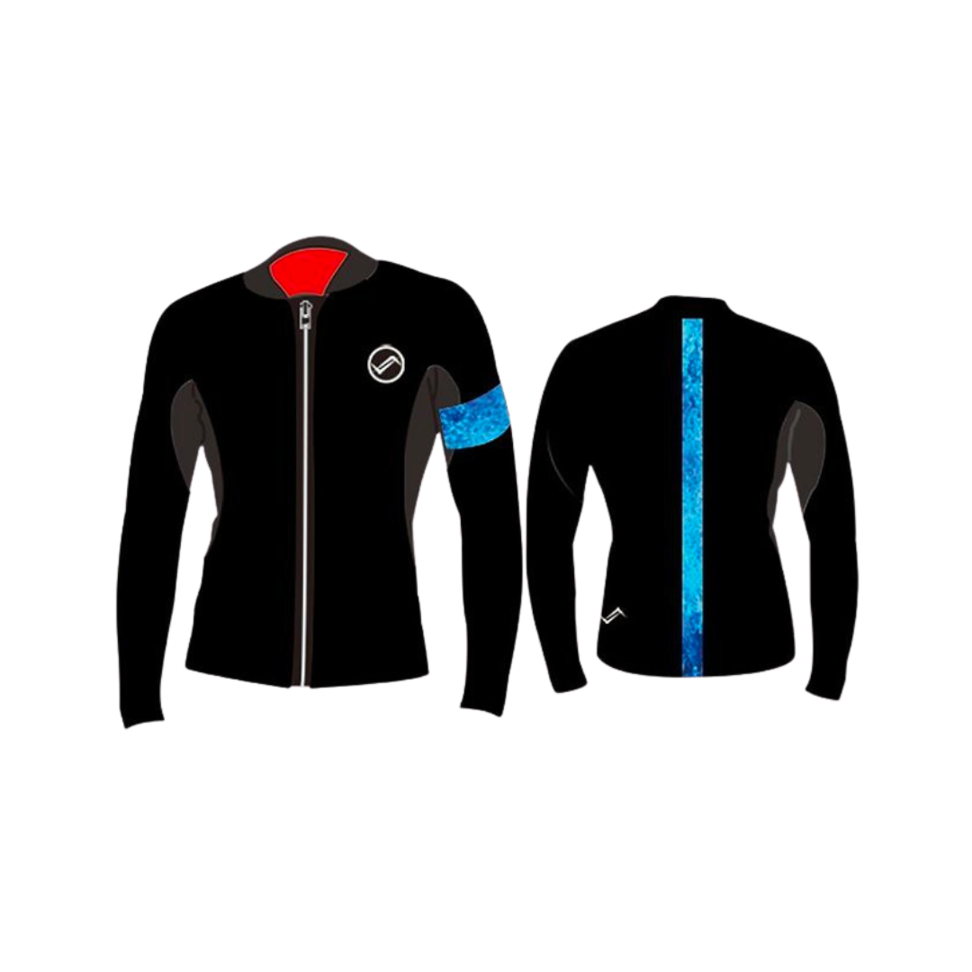 Water Pro 3mm Leather Flexa 男款潛水防寒衣 皮夾克