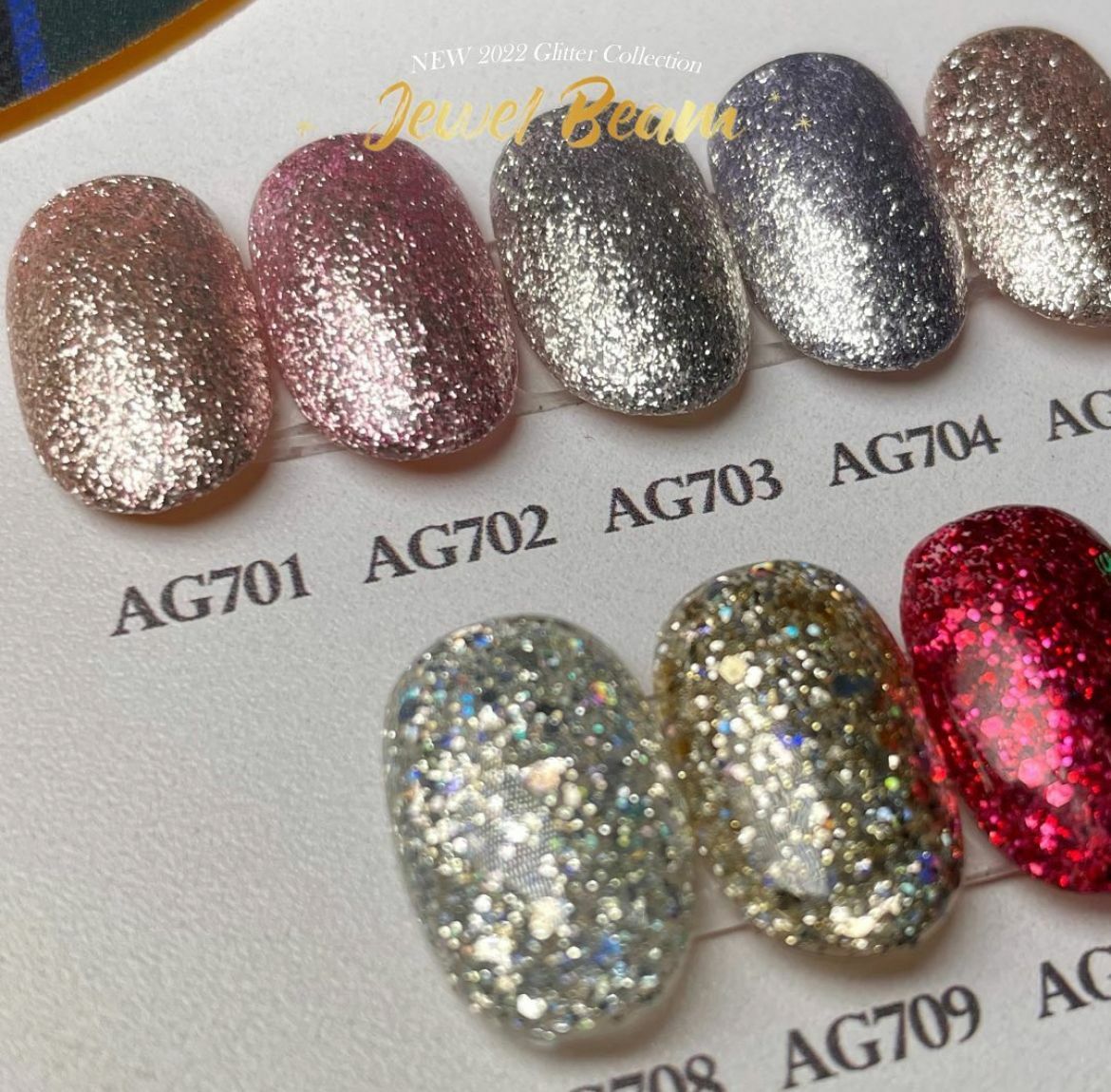 Gellyfit- AG701-AG709 ALL that Glitter (10ml)