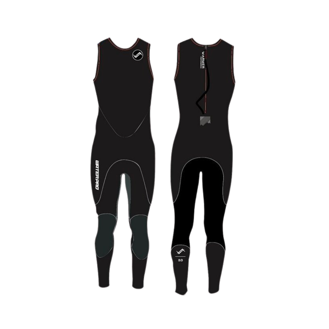 Water Pro 3mm 男款連身無袖背心防寒衣