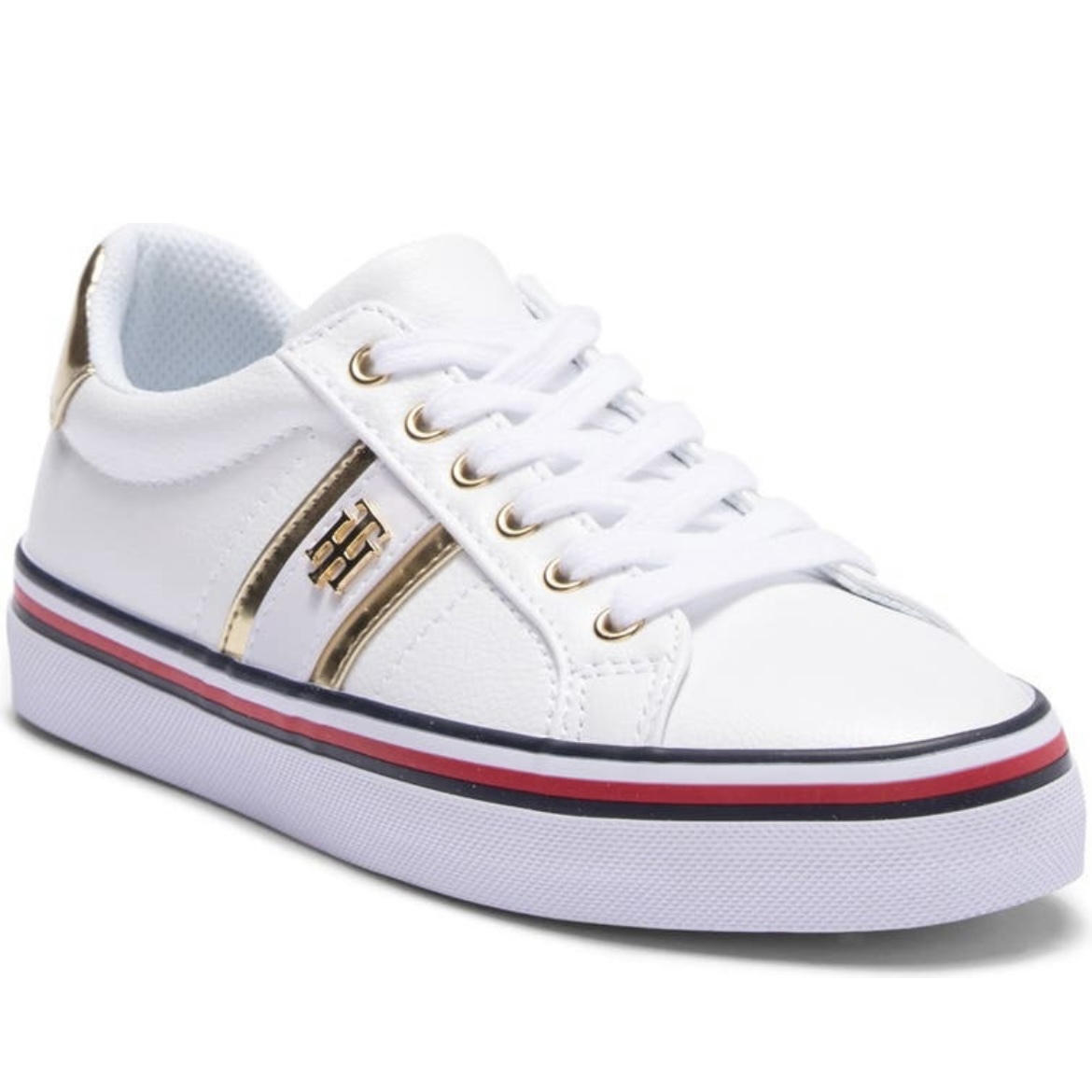 [特價] Tommy Hilfiger - 小白鞋👟金色款