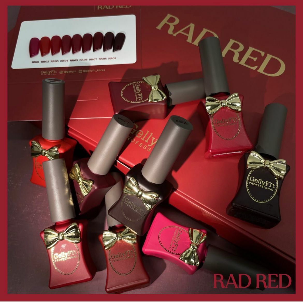 Gellyfit- RR01-RR09 𝚁𝙰𝙳 𝚁𝙴𝙳 (10ml)