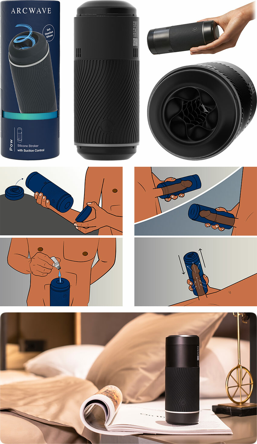 Arcwave Pow Suction Control Masturbator