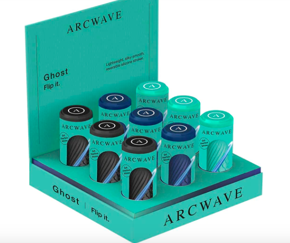 〔德國品牌〕Arcwave Ghost Reversible Stroker（黑色／藍色／薄荷色）