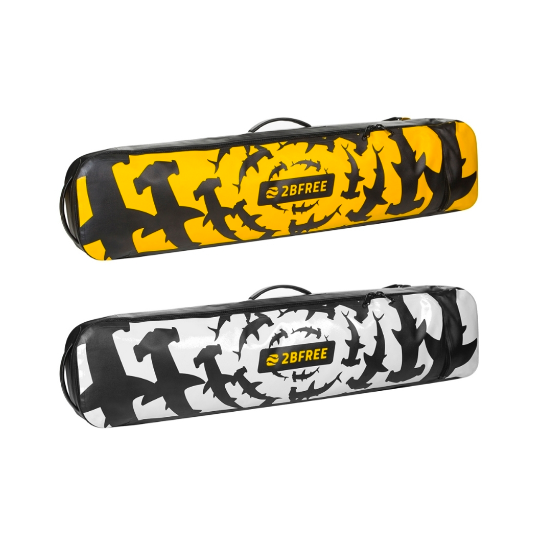 ▲2bFREE 手提後背長蛙袋(鎚頭鯊)