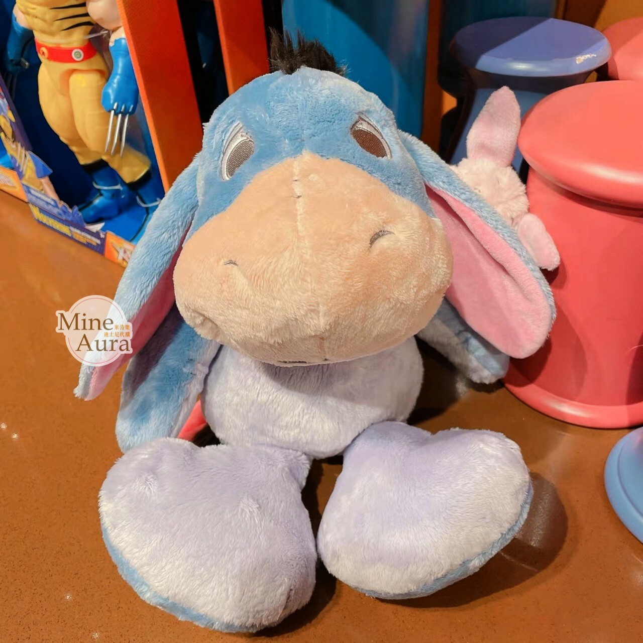 屹耳 Eeyore 背 小豬 皮傑 piglet 娃娃 玩偶 小熊維尼 Winnie the Pooh -上海迪士尼樂園