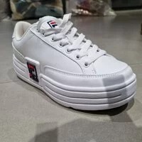 [S] FILA FUNKY TENNIS SNEAKERS,WHITE, 1TM00622D-100 (SFL175)