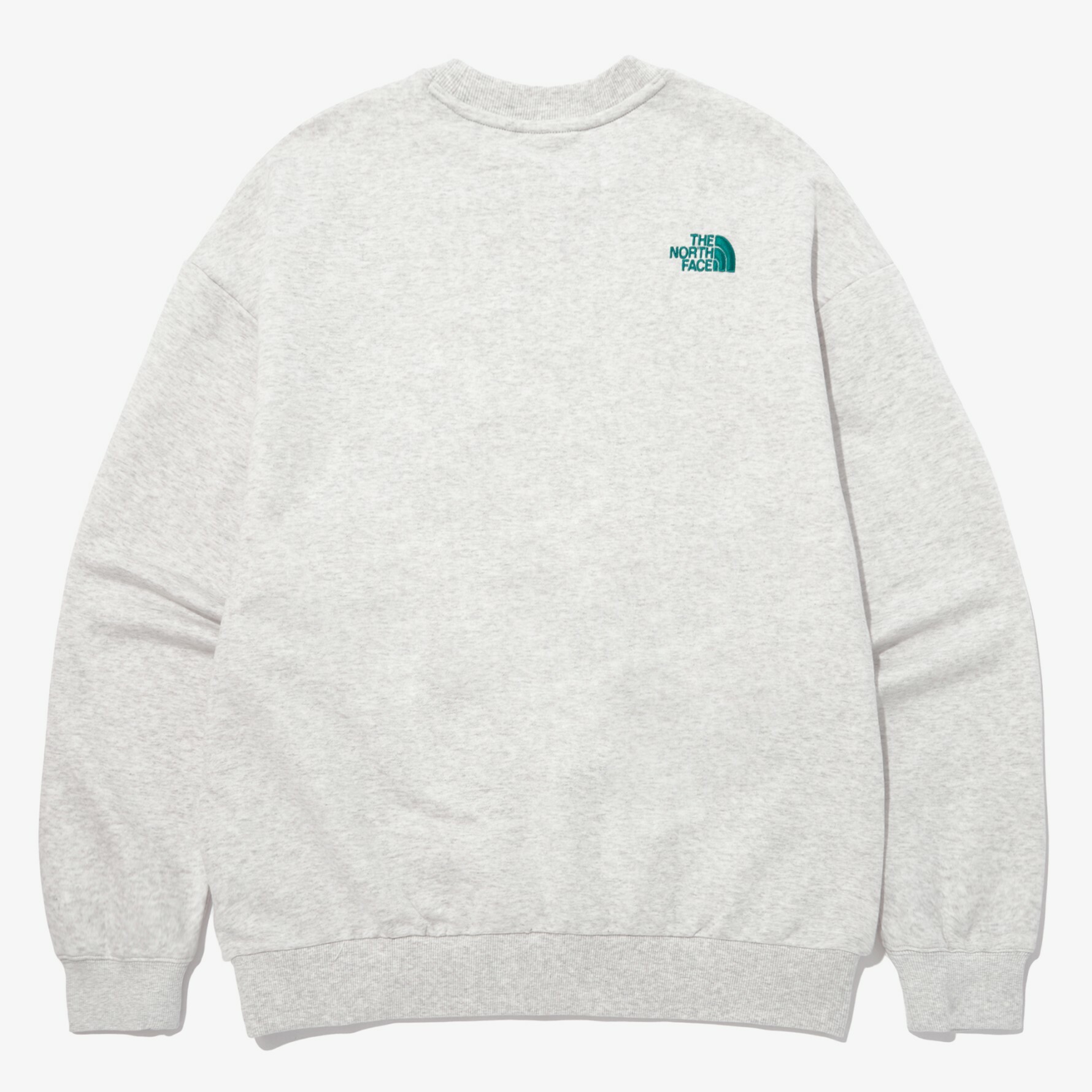 THE NORTH FACE 白標 MINI LOGO EX 衛衣 大學T 灰 NM5MP07K