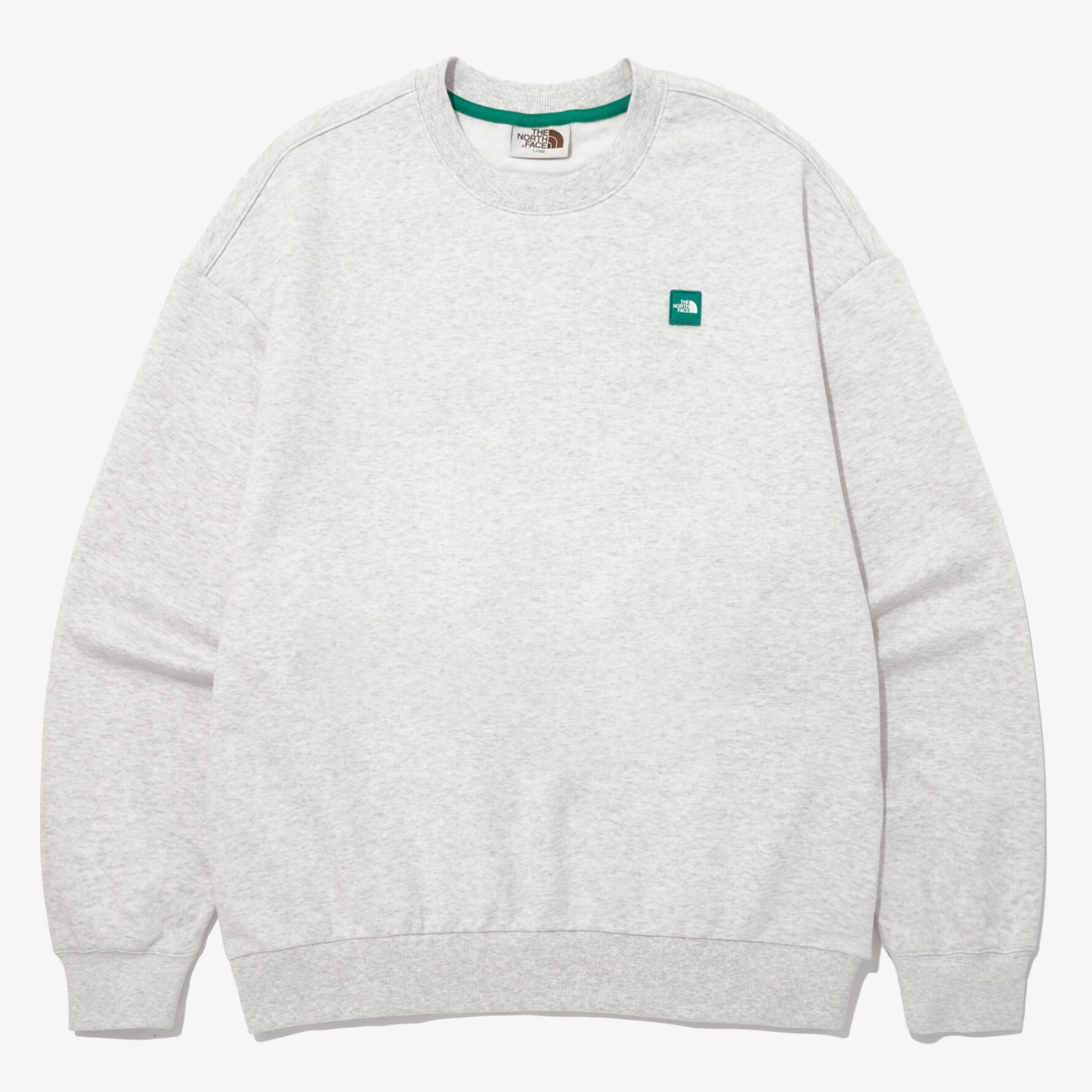 THE NORTH FACE 白標 MINI LOGO EX 衛衣 大學T 灰 NM5MP07K