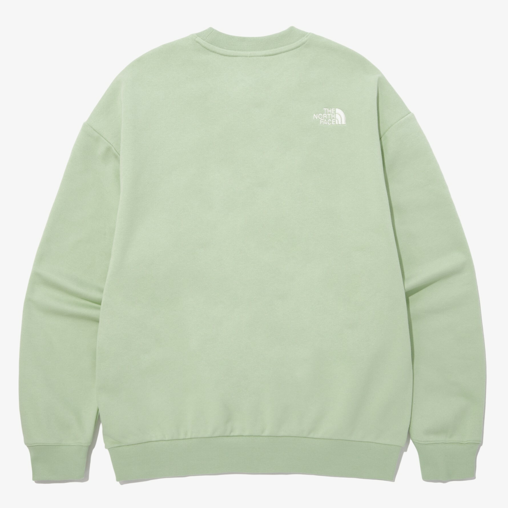 THE NORTH FACE 白標 MINI LOGO EX 衛衣 大學T 綠 NM5MP07L