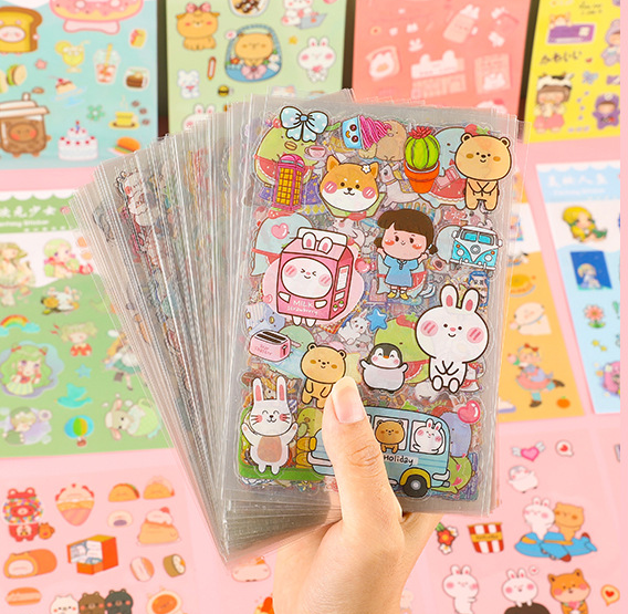 悦真FANTASY  STICKER 梦幻卡通（一包6张)