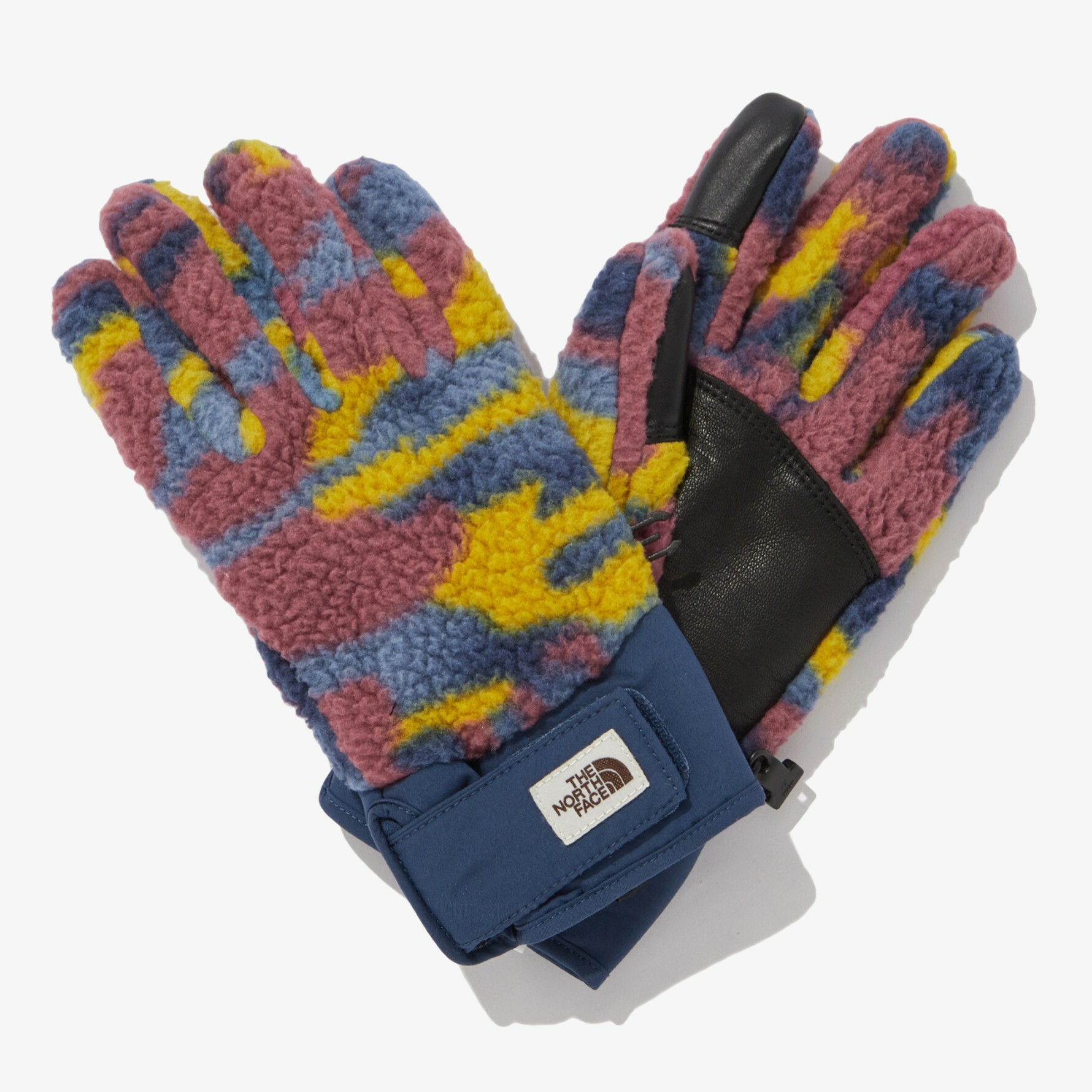 THE NORTH FACE CRAGMONT 毛絨 保暖 手套 彩色 NJ3GN73B