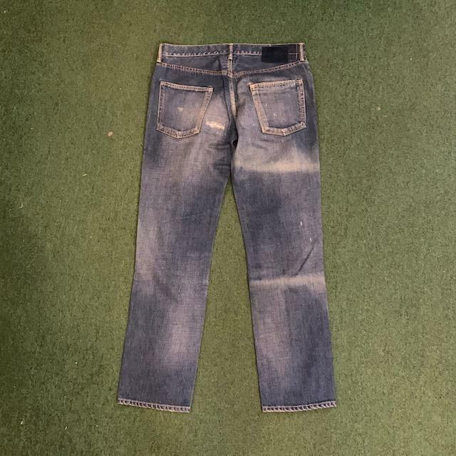 VISVIM SOCIAL SCULPTURE DAMAGED-5 JEANS (( USED B )) 中古 - W34 04 CUT IN STOCK NOW (現貨發售中)